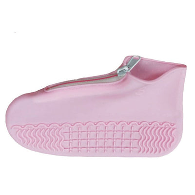 silicone shoe covers with a zipper