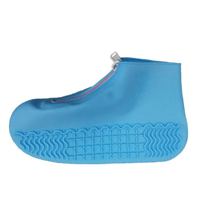 silicone shoe covers with a zipper